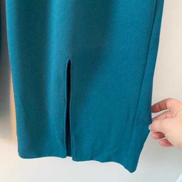 Happily Grey Women's Wide Leg Dress Trouser Pants - Turquoise size 9 - Picture 6 of 14